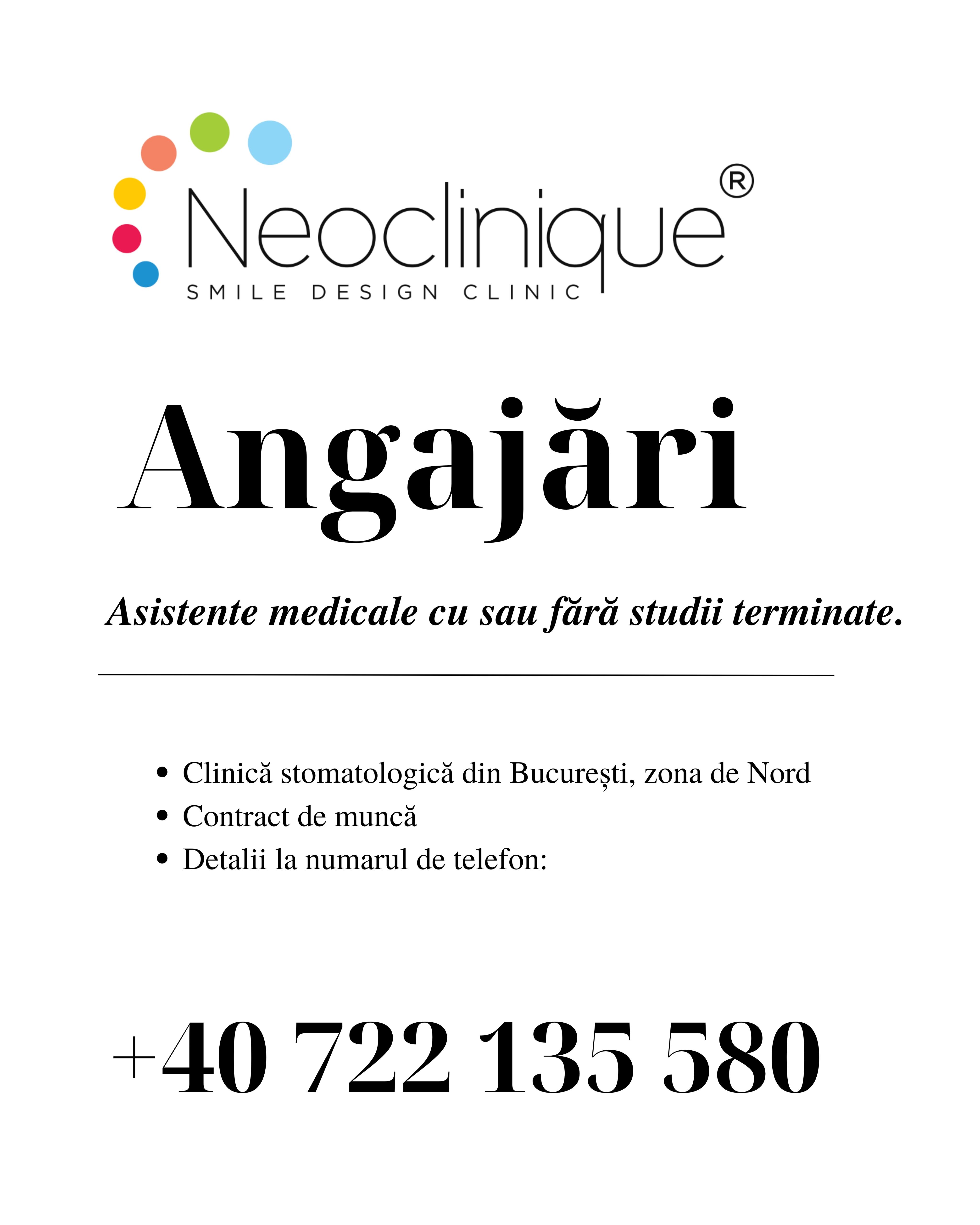 Anunț angajare, 4 februarie 2025